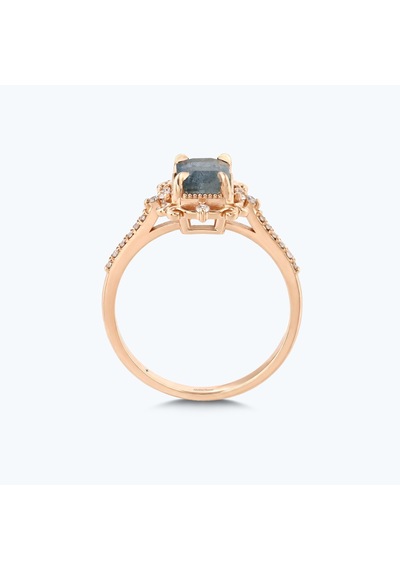 Altınbaş Pırlanta Topaz Emerald Kesim Yüzük Pnf046pıo-14k