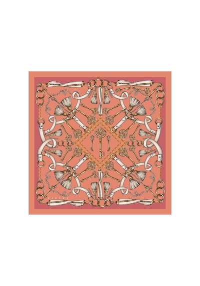 Sisley Flora Bandana/fular -2015-47 47 Şeftali
