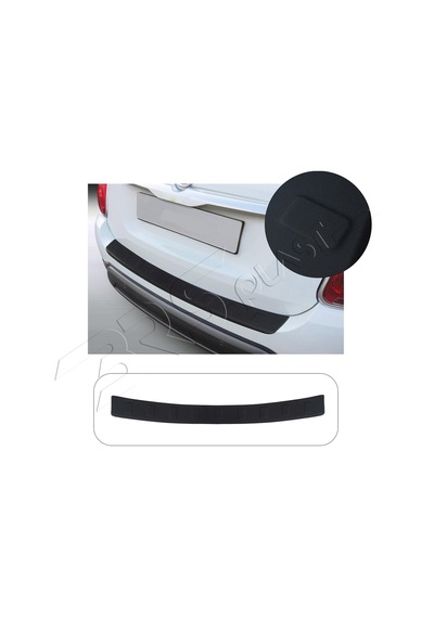 Fiat 500x Uyumlu 2015 Ve Üzeri Abs Arka Tampon Üstü Koruma