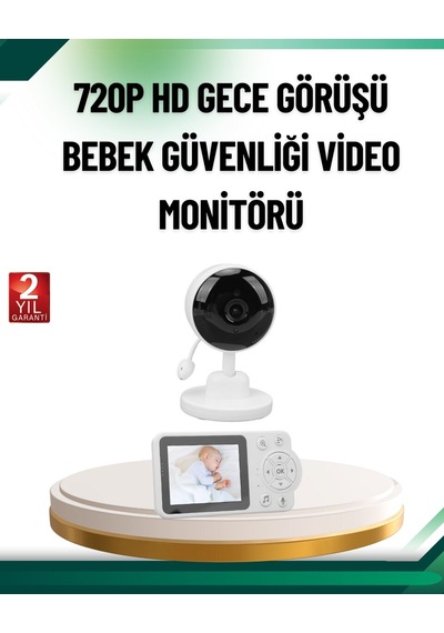 Sesli Ve Görüntülü Bebek Kamerası Sıcaklık Takipli Mh-hs1781-5955 Diğer