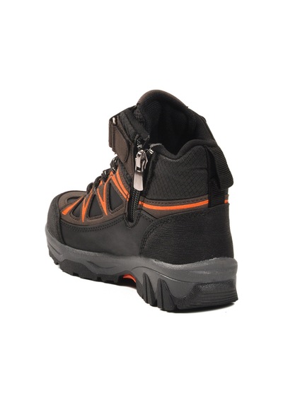 Kahve Turuncu Polarlı Kaymaz Taban Çocuk Outdoor Bot 2301 P Kahve-turuncu