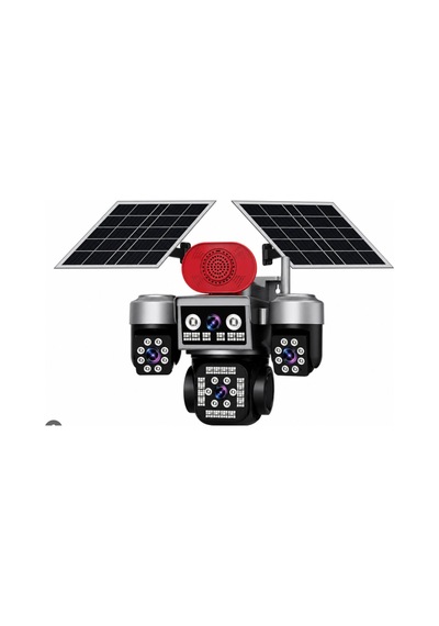 Apronx Apx-wsp465 12mp Aov 4g + 2 Solar Panel Dört Kameralı Ptz