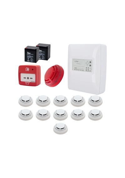 Dmtech Fp9000l-2-11 Konvansiyonel Sistem Yangın Alarm Seti 11 Li