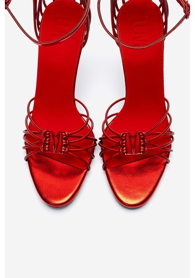 Luvishoes Arona Kırmızı Kadın Topuklu Ayakkabı