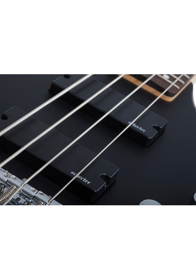 Schecter C-4 Deluxe Bas Gitar Satin Black