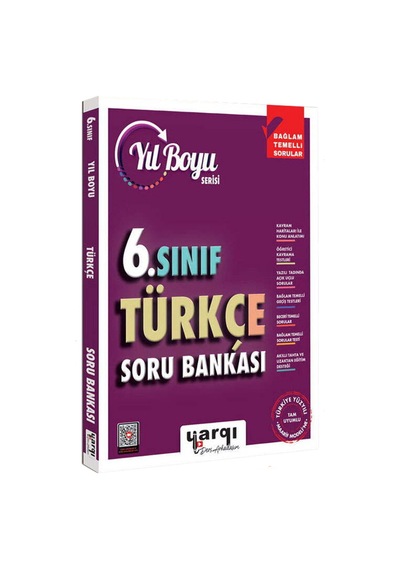 Ders Arkadaşım 6.sınıf Türkçe Yıl Boyu Soru Bankası