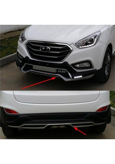 Hyundai İx35 Ön Arka Tampon Koruma Gündüz Ledli 2009-2016