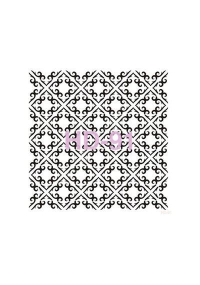 Hd91 Cadence Home Dekor Stencil 45X45