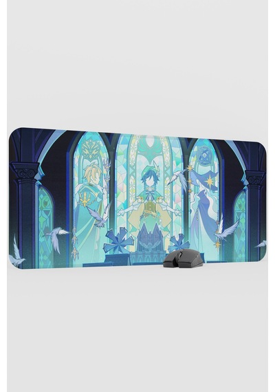Venti Genshin Impact Anime Gacha V3 - 90x40 Xxl Gaming Mouse Pad Fare Altlığı