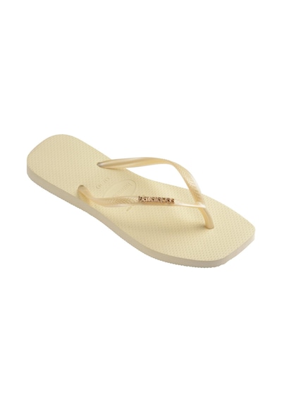 Havaianas Square Logo Metallıc Kadın Parmak Arası Terlik 4148257-14258 Krem