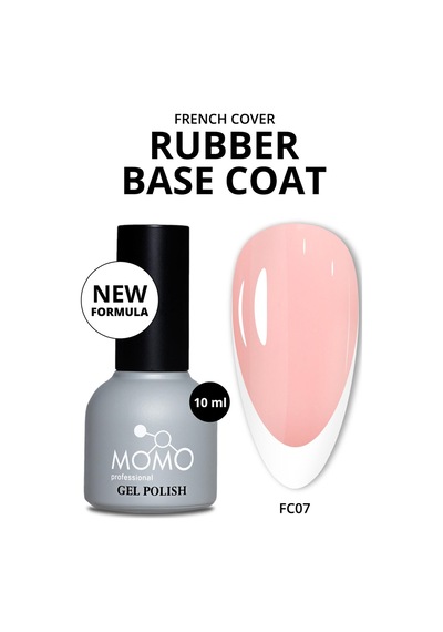 Momo Professional French Cover Rubber Base Coat Fc07 10 Ml