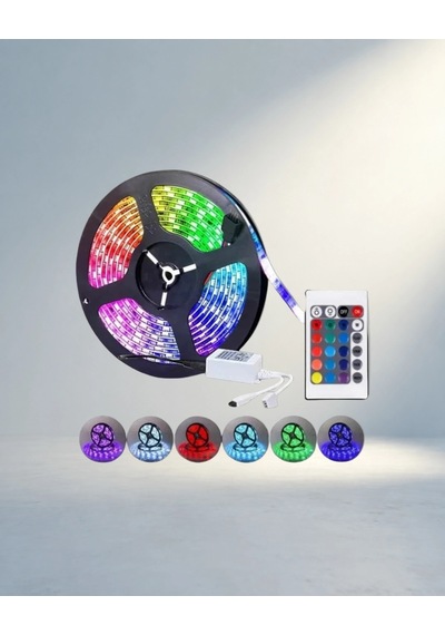 Uzaktan Kumandalı Smart Şerit Led Işık - Usb Girişli Müzik Modlu .