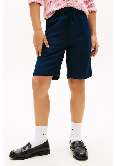 Tommy Hilfiger Keten Karışımlı Erkek Çocuk Lacivert Şort-15715