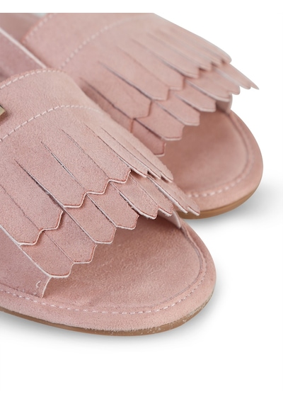 Civil Girls Püsküllü 20-25 Numara Sandalet - Pembe