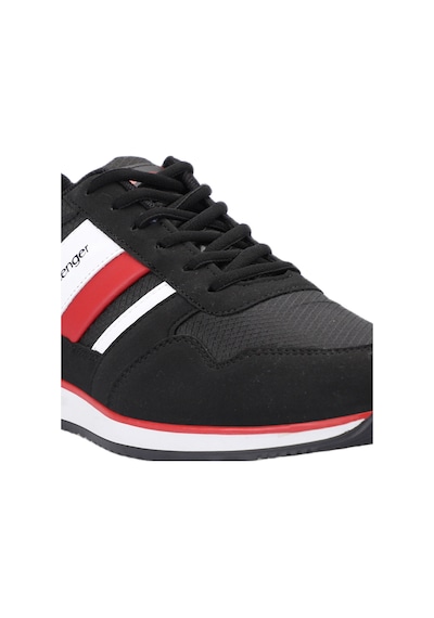 Slazenger ORIGIN I Erkek  Siyah / Kırmızı Günlük Spor Ayakkabısı