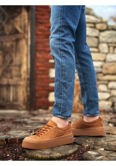 Ba500 Boa Özel Termo Taban Taba Casual Erkek Ayakkabı Taba
