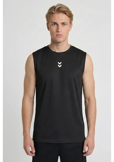Hummel Hmlsomero Siyah Erkek Kolsuz T-shirt 912347-2001