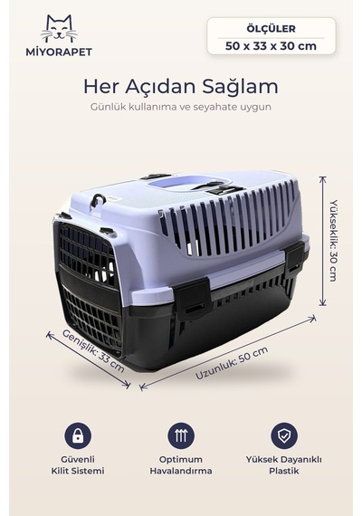 Evcil Hayvan Taşıma Sepeti