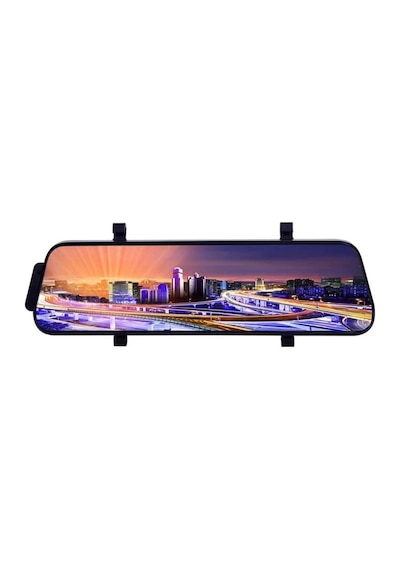 1080p Dvr Araç İçi Kamera Ön Ve Arka Çift Kamera 9.66 İnç Dokunmatik Ekranlı Sürüş Kaydedici 170 Geniş Aç