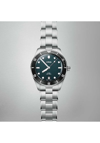 Oris Divers Date 01 733 7795 4055-set Metalik