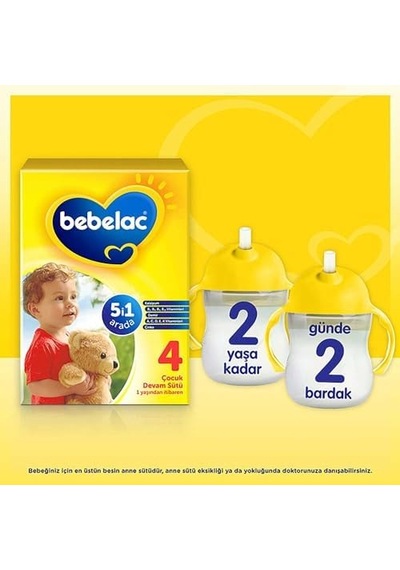 4 Çocuk Devam Sütü 400 G 1 Yaş+