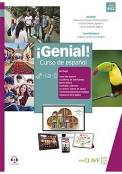 Genial B1.2 Libro Del Alumno+cuaderno +audio Descargable / K...