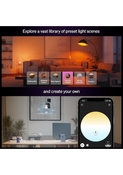 Philips Hue Led A67 Lamba, Beyaz Ve Renkli Ambiyans, E27 Duy, 11,