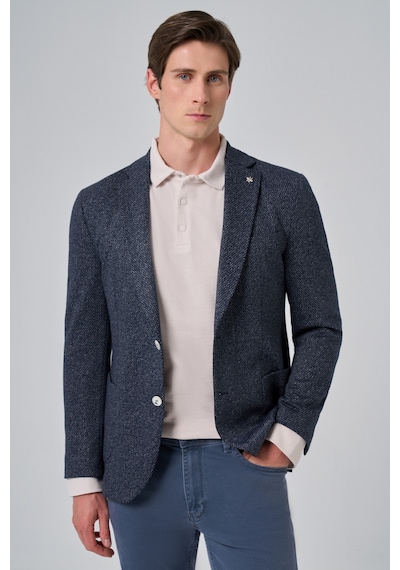Morven Erkek Lacivert Örme Trend Desenli Slim Fit Mono Yaka Ceket 26ms002002200 Lacivert Morven Erkek Lacivert Örme Trend Desenli Slim Fit Mono Yaka Ceket 26ms002002200 Lacivert
