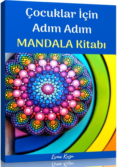 Çocuklar İçin Adım Adım Mandala Kitabı