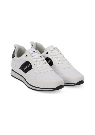 Slazenger Onset I Erkek Beyaz / Siyah Sneaker Beyaz - Siyah