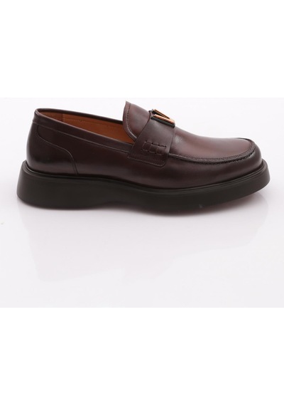 Dgn 6683 Erkek Loafer Ayakkabı Kahve