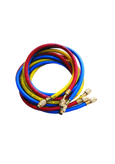 Techsun Gaz Şarj Hortumu 90Cm 3'Lü Takım R410A