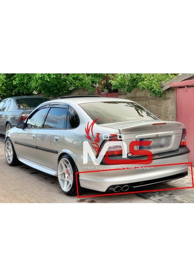 Opel Vectra B Makyajsız Arka Tampon Eki Yeni Fiberglass Boyasız