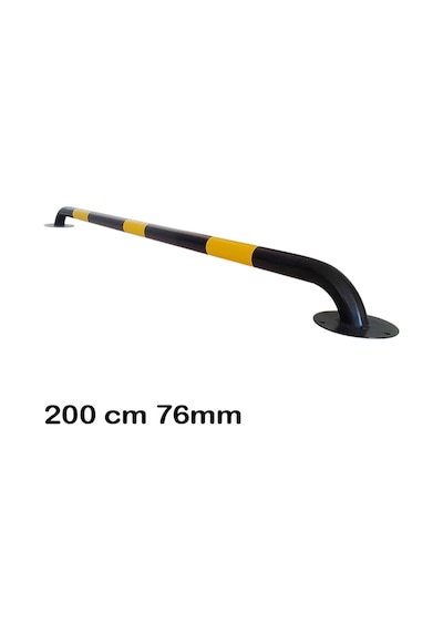 Otopark Araç Durdurucu Otopark Stoperi Araç Stoperi 200cm Ø76mm 3mm