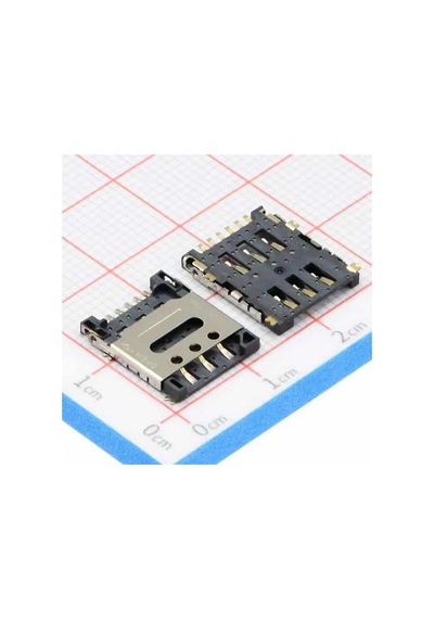 Nano Sim Kart Soket Micro 6 Pin Açılabilir Kilitli Kapak Gsm Akıllı Saat Apple Uyumlu iPhone Cep Telefonu