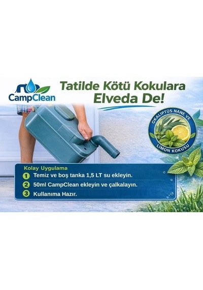 Camp Clean Tuvalet Atık Parçalayıcı 1l