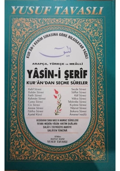 Yasin-i Şerif Ve Seçme Sureler Kod:cb04 Arapça Türkçe Okun...