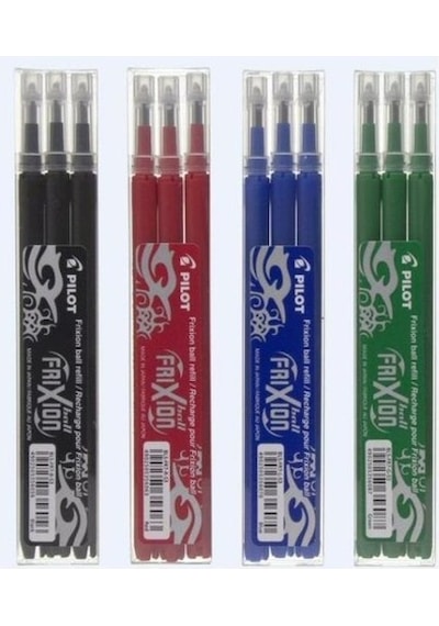 Pilot Frixion Isi ile Uçan Kalem Ucu 0.7 MM 3 Adet Fiyati  Mavi