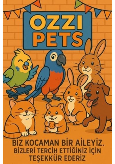 Ozzipetshop Çift Katlı Papağan Oyun Alanı - Sultan Papağanı Için Tünekli Yatak / Kafes Aksesuarı