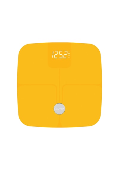 Nautica Classic Collection Plus Vücut Analizli Akıllı Bluetooth Tartı Baskül Sarı