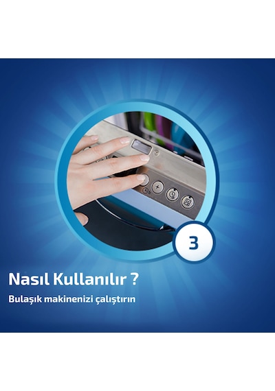 Finish Bulaşık Makinesi Temizleyici 2 x 3 Tablet