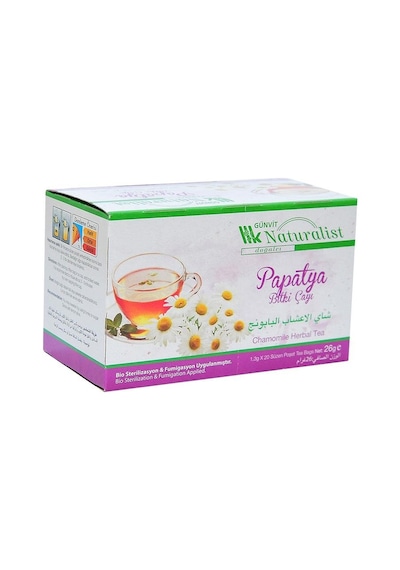 Günvit Naturalist Papatya Bitki Süzen Poşet Çay 20 x 1.3 G