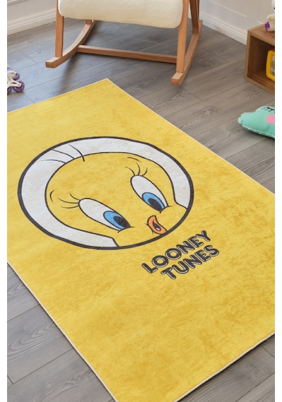 Karaca Home Dekoratif Art Tweety Bebek Çocuk Genç Odası Halısı Bebek Çocuk Genç Odası Halısı