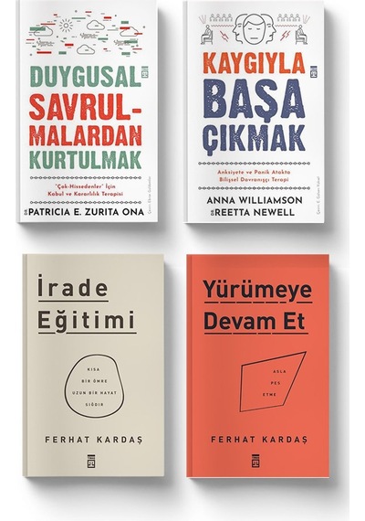 Kendi Kendine Terapi Seti (4 Kitap)