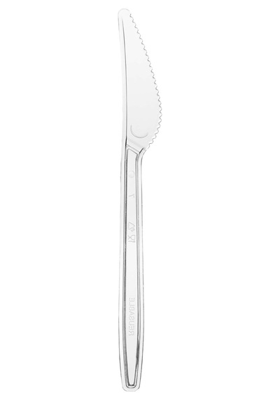 Ps Plastik Lux Şeffaf Bıçak 3,4gr 100 Adet Şeffaf