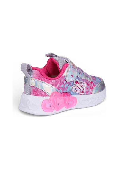 Tuğba Ortopedi 032 Kız Çocuk Okul Öncesi Işıklı Rahat Sneaker Fuşya