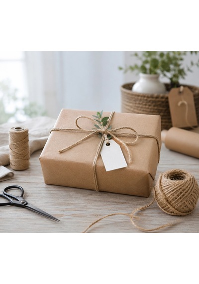 Jüt İp 10 Lu Paket 150 Metre Doğal Hasır İp Kendir İpi Dekoratif Süsleme Hediye Paketleme Makrome İp