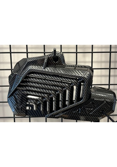 Pcx Radyatör Kapağı Karbon Fiber