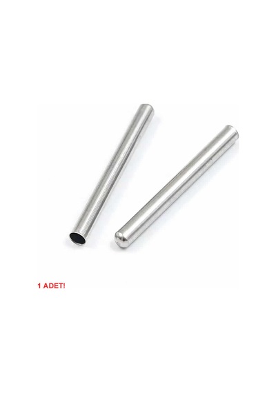Çelik Sensör Başlığı 6x50mm Kılıf Sıcaklık Isı Sensör Kutusu Metal Tüp Boru Sensör Koruyucu