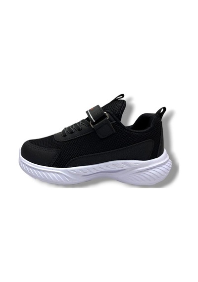 Ndrops 023-26 Anorak Anatomik Kız Çocuk Sneaker Siyah Beyaz 31-35 Siyah